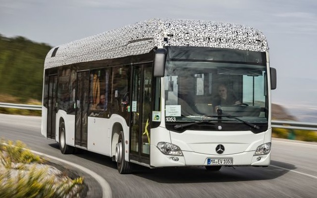 メルセデスベンツ・シターロEVのプロトタイプ車