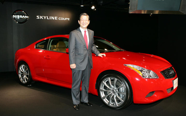 【日産 スカイラインクーペ 新型発表】志賀COO「国内年度内は3000台目標」