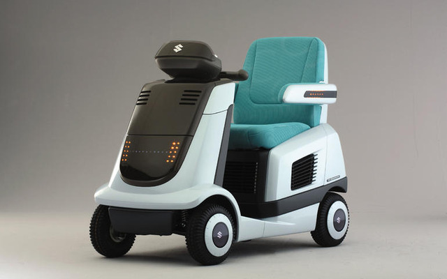【福祉機器展07】スズキ燃料電池セニアカーを改良して出展
