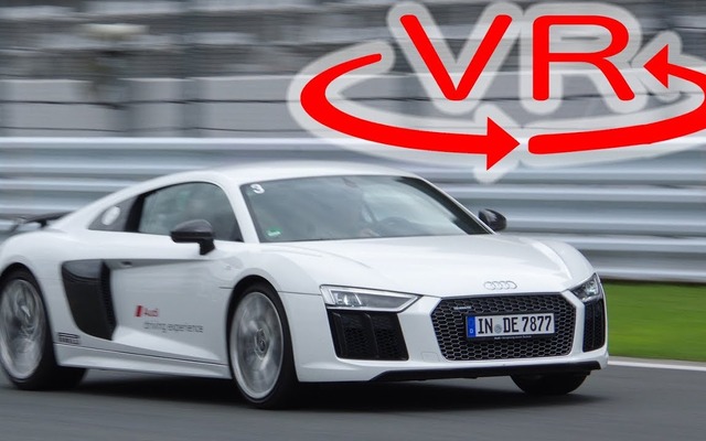 【VR試乗】新型アウディ R8 で富士スピードウェイを全開走行！