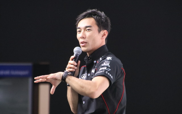 佐藤琢磨選手（東京モーターショー2017）