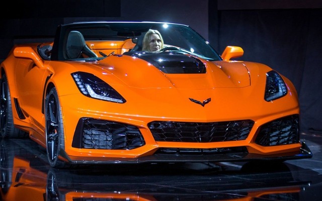 新型シボレーコルベットZR1コンバーチブル（ロサンゼルスモーターショー2017）
