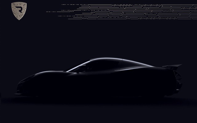 リマックの新型ハイパーカーのティザーイメージ