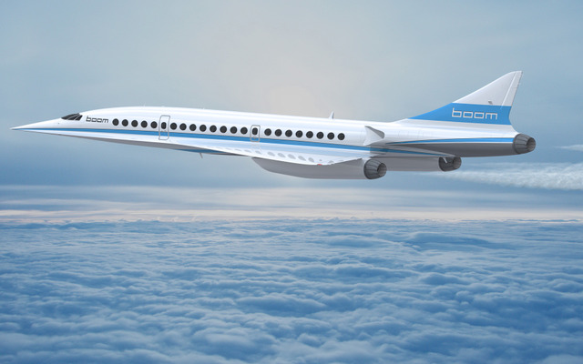 BOOM TECHNOLOGYが開発している超音速旅客機