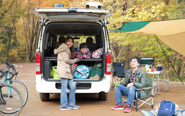 トヨタ ハイエース “リラクベース”で初めての車中泊キャンプ