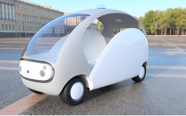 「ワンマイルモビリティ」プロトタイプ初号機「マイリー」