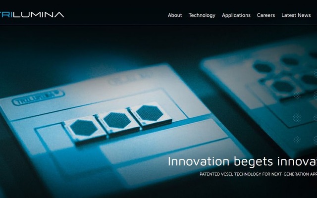 米国のTriLumina社の公式サイト