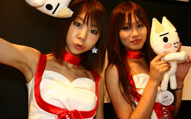 【東京ゲームショウ07】コンパニオン写真蔵…DOCOMO