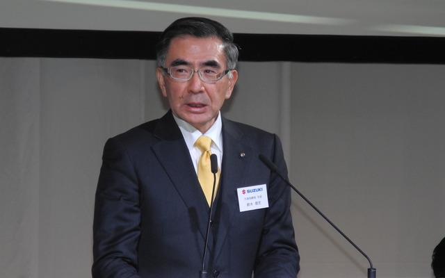 スズキの鈴木俊宏社長
