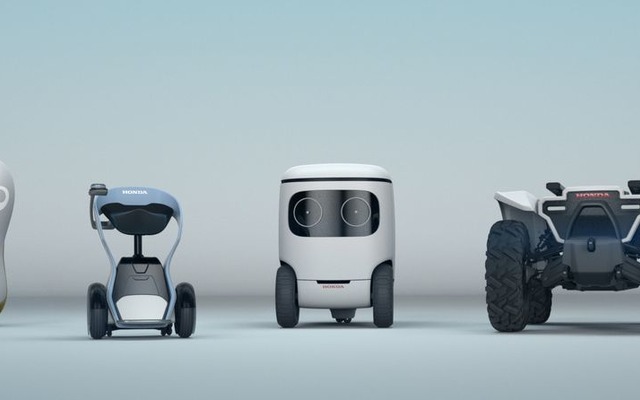 ホンダの新型コミュニケーションロボットのコンセプトモデル、3E-A18など