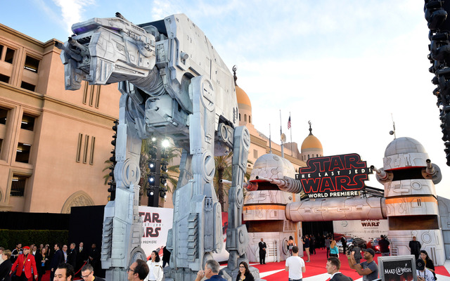 『スター・ウォーズ/最後のジェダイ』、ロサンゼルスでのワールドプレミア（2017年12月9日）　(c) Getty Images