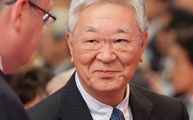 次期経団連会長に内定した中西宏明氏　(c) Getty Images