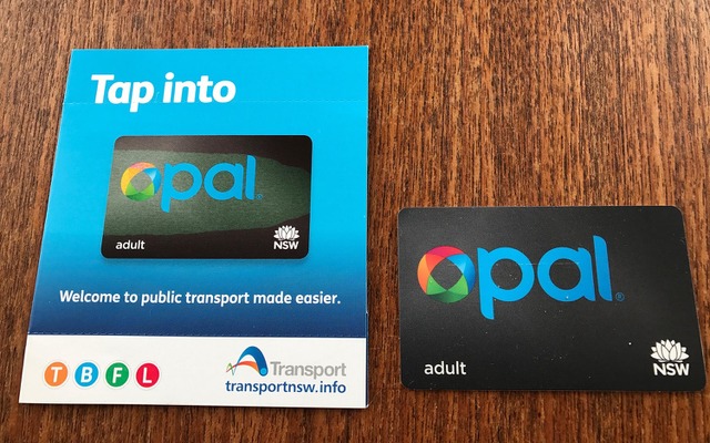 オーストラリアのシドニー近郊で活躍した交通系ICカード「オパールカード」。SUICAのようなデポジットはなし。