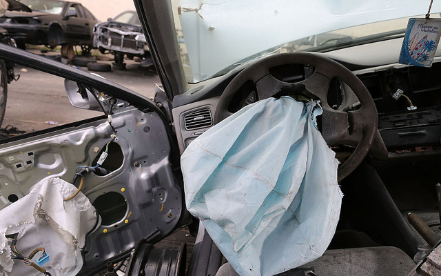 タカタ製エアバッグ（ホンダ車）　(c) Getty Images