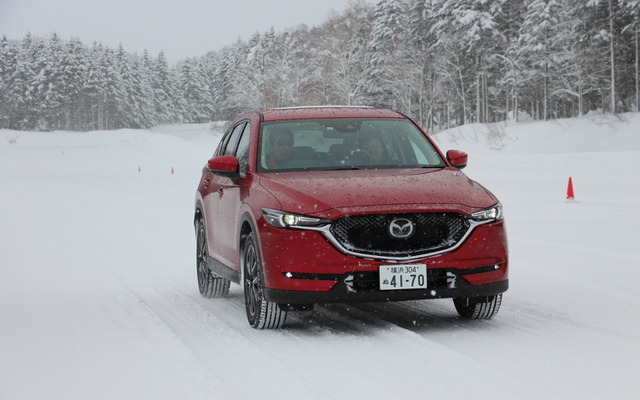 マツダ雪上試乗会