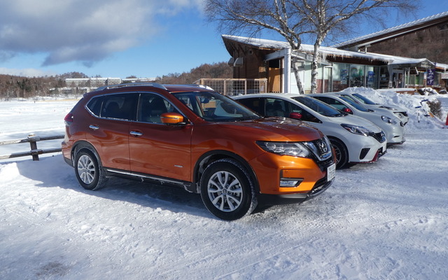 日産自動車「氷上・雪上試乗会」