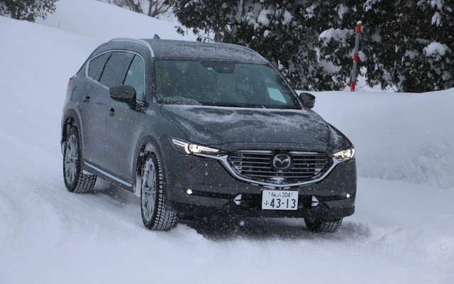 マツダ CX-3・CX-8 雪上試乗