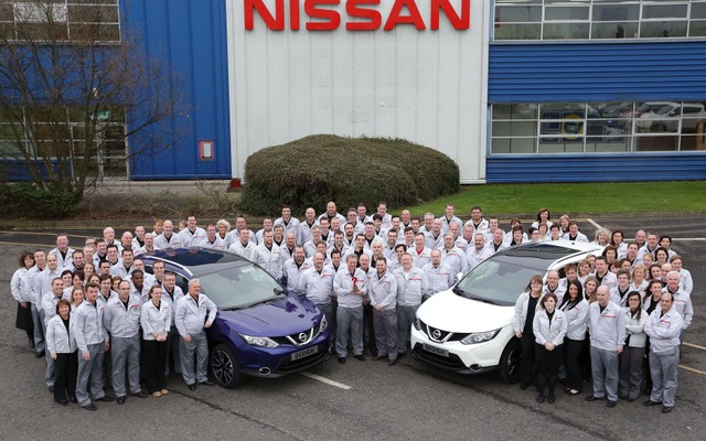 日産の英国サンダーランド工場とキャシュカイ