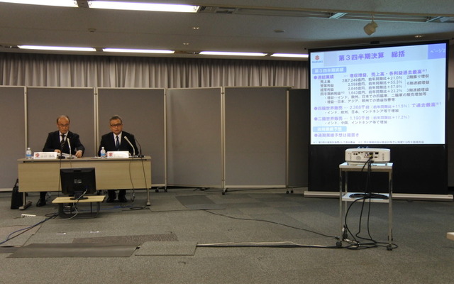 スズキ 決算説明会