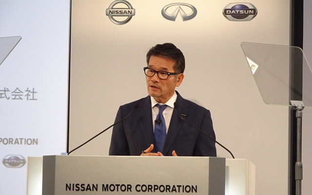 日産自動車　田川丈二常務執行役員
