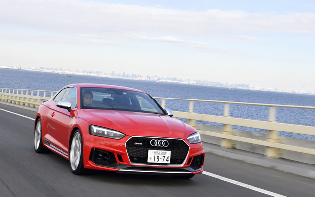 アウディ RS5 でKYB製ショックアブソーバの実力を試す