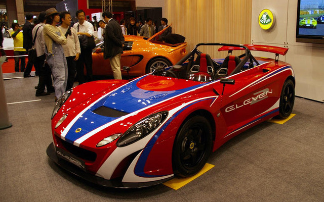 【東京モーターショー07】ロータスブース…2-イレブンなど3台展示