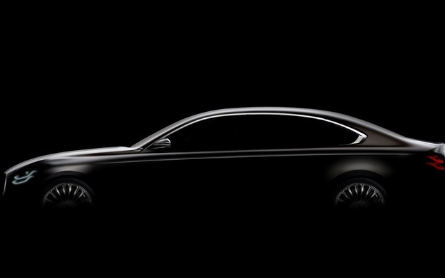 キア K900 新型のティザーイメージ