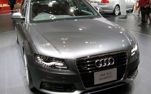 【東京モーターショー07】アウディ A4 新型、08年春に国内発売へ