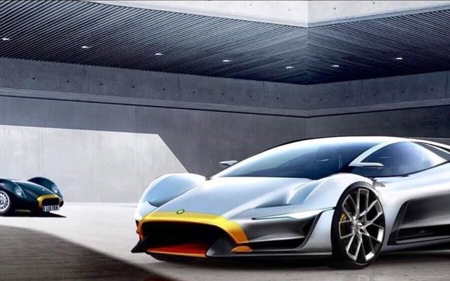 英リスターの新型スーパーカーのティザースケッチ