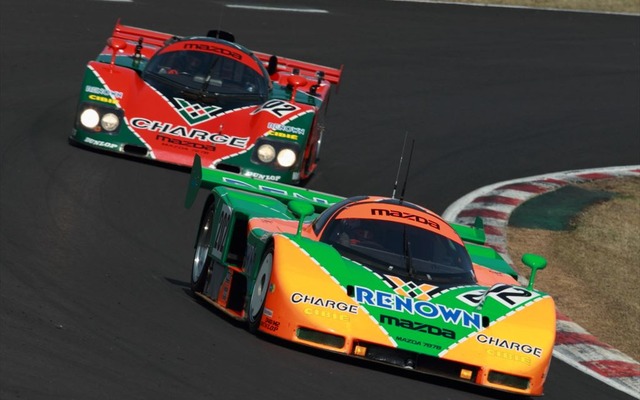 歴代レーシングカー デモラン
