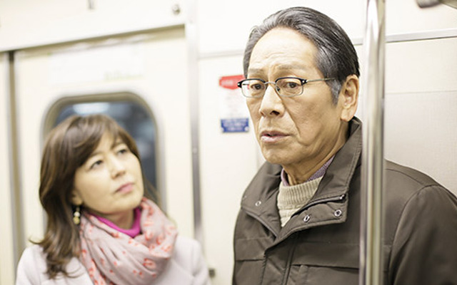 『名古屋行き最終列車2018』第9話に主演する故・大杉漣氏（向かって右）。