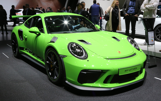 ポルシェ911GT3 RS（ジュネーブモーターショー2018）