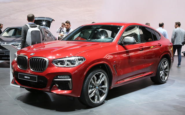 BMW X4 新型（ジュネーブモーターショー2018）