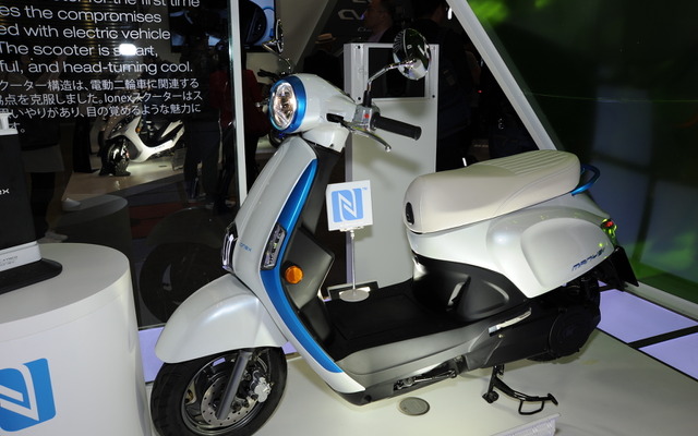 キムコMANY EV / iONEX（東京モーターサイクルショー2018）