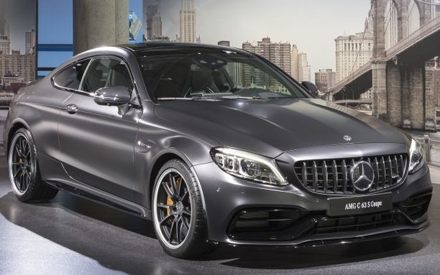 メルセデス AMG C63 クーペ 改良新型（ニューヨークモーターショー2018）