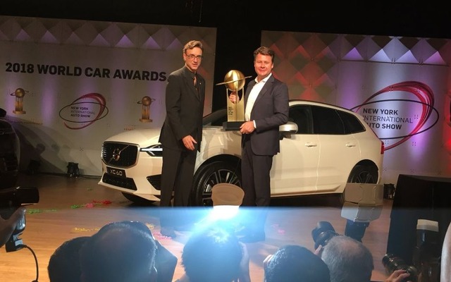2018ワールドカーオブザイヤーを受賞したボルボ XC60 新型（ニューヨークモーターショー2018）