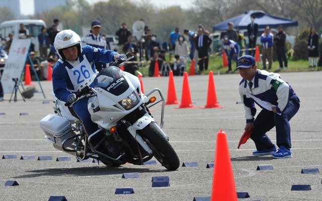 41回目の警視庁白バイ安全運転競技大会（4月1日・世田谷区）