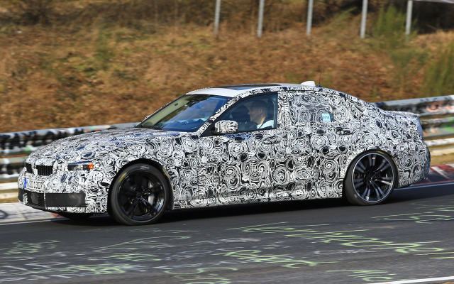 BMW M3セダン 次期型 スクープ写真。登場は2020年か