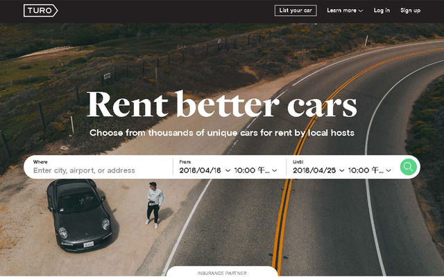Turo社（ウェブサイト）