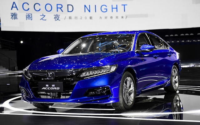ホンダ・アコード新型中国仕様車