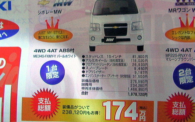 【晩秋値引き情報】このプライスでコンパクトカーを購入できる!!