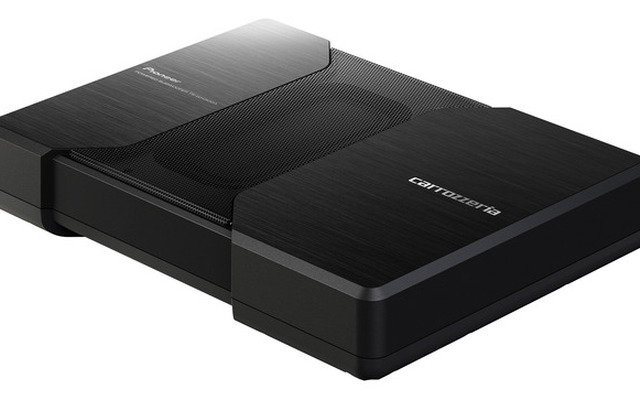 パワードサブウーファーの一例。カロッツェリア・TS-WH500A。