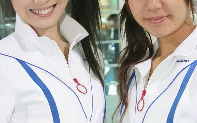 【東京モーターショー07】コンパニオン写真蔵…スズキ 二輪 その2