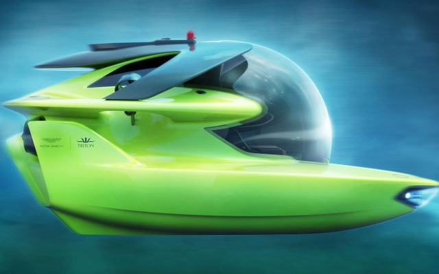 アストンマーティンの潜水艇「プロジェクト・ネプチューン」の最終デザイン