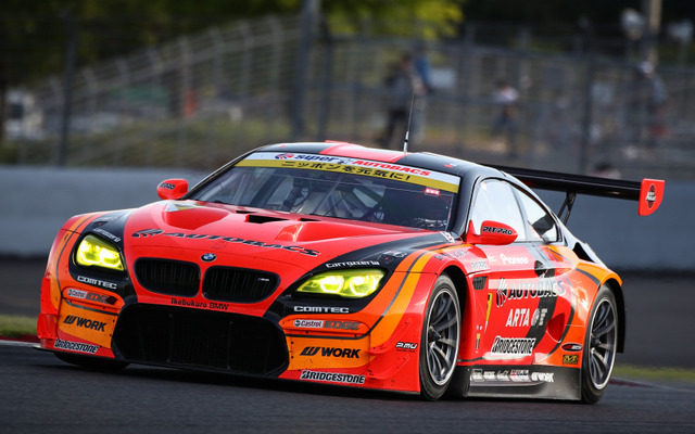 優勝した#55 BMW。