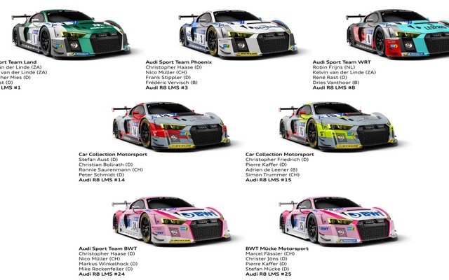 アウディR8 LMS