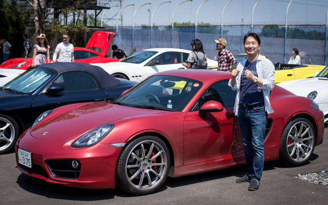 一般社団法人日本スーパーカー協会代表理事の須山泰弘氏（2018年5月5日）