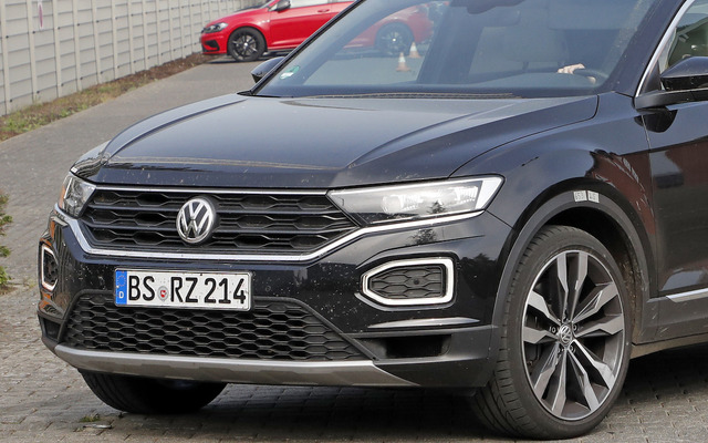 VW T-ROC R スクープ写真