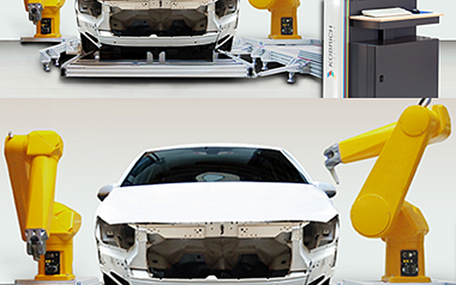 自動車ドア開閉耐久試験ロボットシステム「ROACTERE」