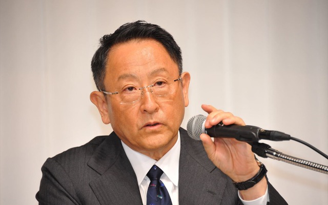 日本自動車工業会の18代会長に就任した豊田章男氏